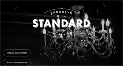 Desktop Screenshot of brooklynstandarddeli.com